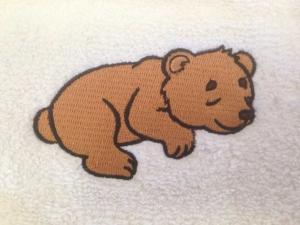 Handtuch mit Bär